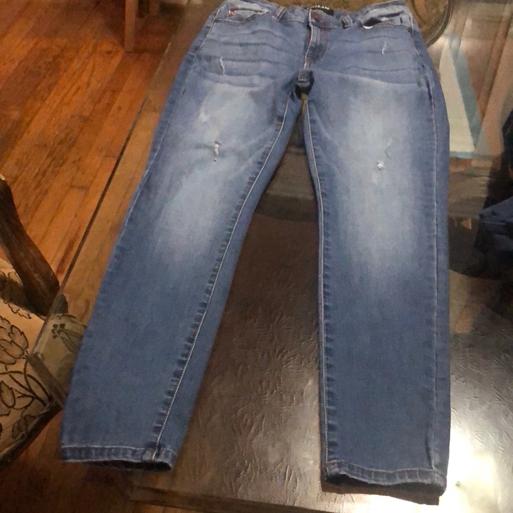 Jeans denim en jean Size 7.  Blue color
